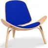 Poltrona de design - Poltrona escandinava - Estofamento em tecido - Lucy image 9