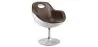 Sofá Giratório de Design Aviador - Estofado em PU image 9