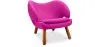 Poltrona Estofada em Tecido - Design Escandinavo - Pelitano image 9