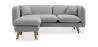 Chaise Longue Estofada em Linho - Estilo Escandinavo - Vriga image 9
