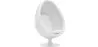 Poltrona de Design em Forma de Ovo - Estofada em Tecido - Eny image 9