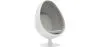 Poltrona de Design em Forma de Ovo - Estofada em Tecido - Eny image 9