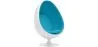 Poltrona de Design em Forma de Ovo - Estofada em Tecido - Eny image 9