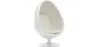 Poltrona de design em forma de ovo - Estofamento em couro sintético - Eny image 9
