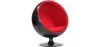 Poltrona de Design Esférica - Estofada em Tecido - Baller image 9