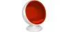 Poltrona de design bola - Estofada em tecido - Batton image 9