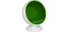 Poltrona de design bola - Estofada em tecido - Batton image 9