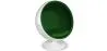 Poltrona de design bola - Estofada em tecido - Batton image 9