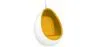 Poltrona de Design em forma de Ovo Suspensa - Estofada em Tecido - Eny image 9