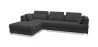 Chaise longue com 3 lugares - Estofado em tecido - Boretti image 9