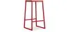 Banqueta com encosto - Madeira e Metal - 76cm - Big Boy image 9