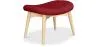 Otomano estofado em linho - Design escandinavo - Madeira - Kontor image 9