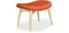 Otomano estofado em linho - Design escandinavo - Madeira - Kontor image 9