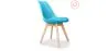 Lote de 2 Cadeiras Denisse com almofada Design Escandinavo - Mate image 9