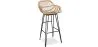 Banco Bar em Rattan com Braços - Estilo Boho Bali - 75cm - Many image 9