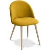 Cadeira de jantar - Estofada em tecido - Estilo escandinavo - Evelyne image 9