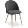 Cadeira de jantar - Estofada em tecido - Estilo escandinavo - Evelyne image 9