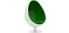 Poltrona de Design em Forma de Ovo - Estofada em Tecido - Eny image 9