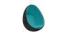Cadeira de ovo suspensa - Estofada em tecido - Eny image 9