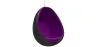 Cadeira de ovo suspensa - Estofada em tecido - Eny image 9