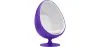 Poltrona de Design Ovo - Estofada em Tecido - Eny image 9