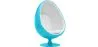 Poltrona de Design Ovo - Estofada em Tecido - Eny image 9
