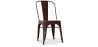 Cadeira de jantar em aço - Design industrial - Nova edição - Stylix image 9