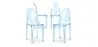 Pack de 4 Cadeiras de Jantar Transparentes - Victoria Queen image 9