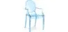 Cadeira de jantar transparente - Design com apoio de braços - Louis XIV image 9