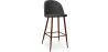 Banco estofado em tecido - Design escandinavo - 76cm - Evelyne image 9