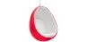 Poltrona Suspensa de Design em Forma de Ovo - Estofada em Tecido - Eny image 9