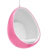 Poltrona Suspensa de Design em Forma de Ovo - Estofada em Tecido - Eny image 9