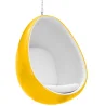 Poltrona Suspensa de Design em Forma de Ovo - Estofada em Tecido - Eny image 9