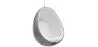 Poltrona Suspensa de Design em Forma de Ovo - Estofada em Tecido - Eny image 9