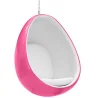 Poltrona Suspensa de Design em Forma de Ovo - Estofada em Tecido - Eny image 9