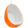 Poltrona Suspensa de Design em Forma de Ovo - Estofada em Tecido - Eny image 9