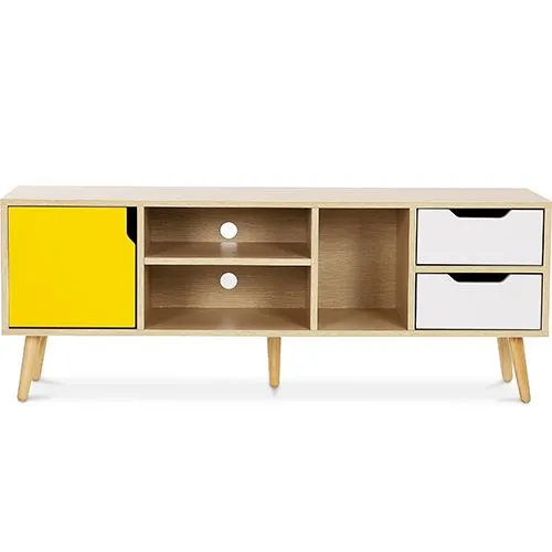 Móvel de TV de Madeira - Design Escandinavo - Aren image 8