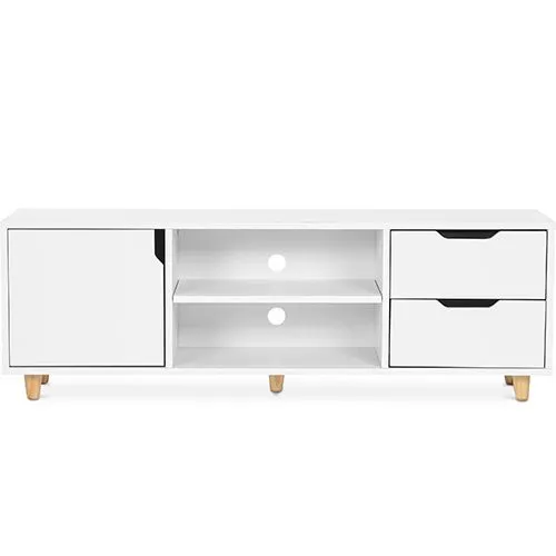 Móvel de TV de Madeira - Design Escandinavo - Waan image 8