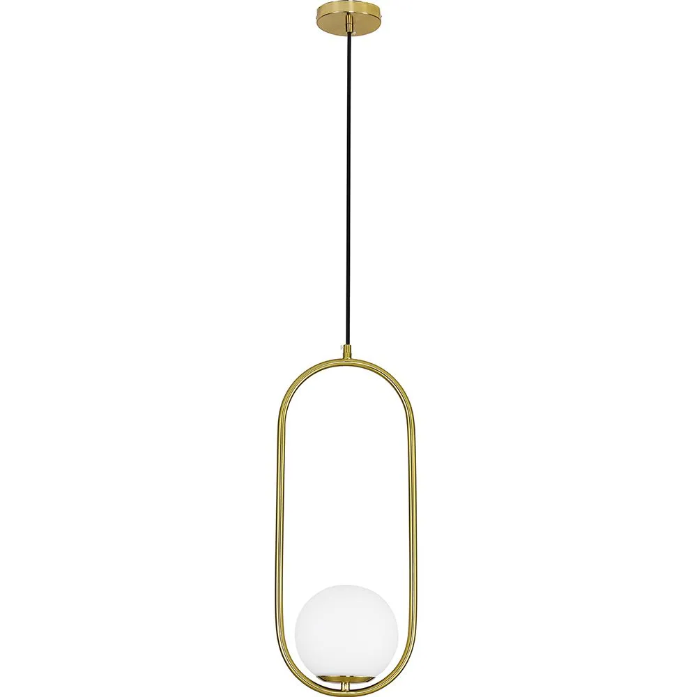 Luminária de teto globo - Pendente dourado - Ruby image 8