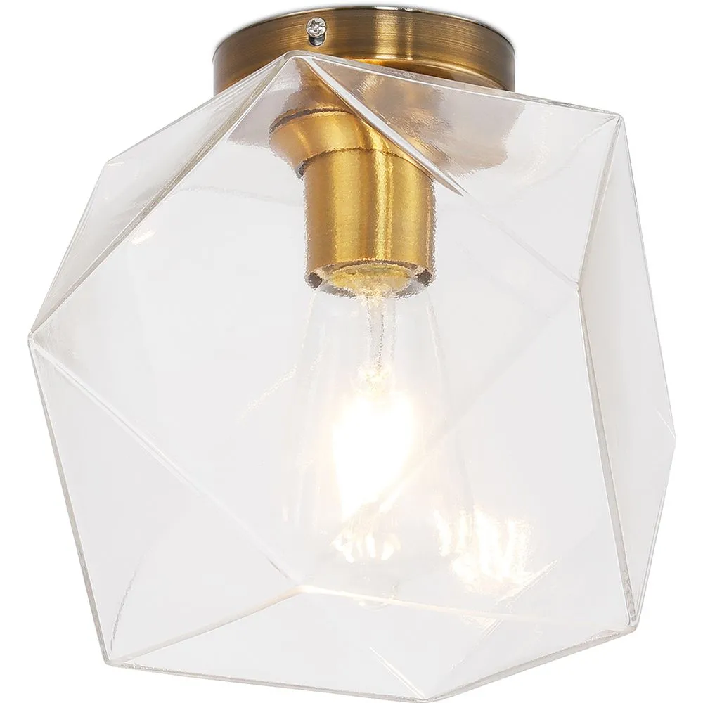 Luminária de teto de cristal - Plafon de Desenho retrô - Avo image 8