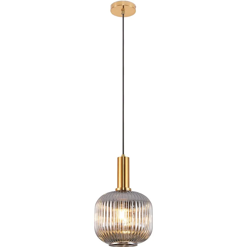 Luminária de teto vintage - Luminária pendente de cristal - Amelia image 8