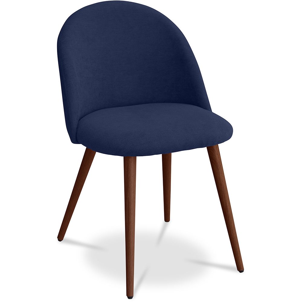 Cadeira de jantar - Estofada em tecido - Estilo escandinavo - Evelyne image 8