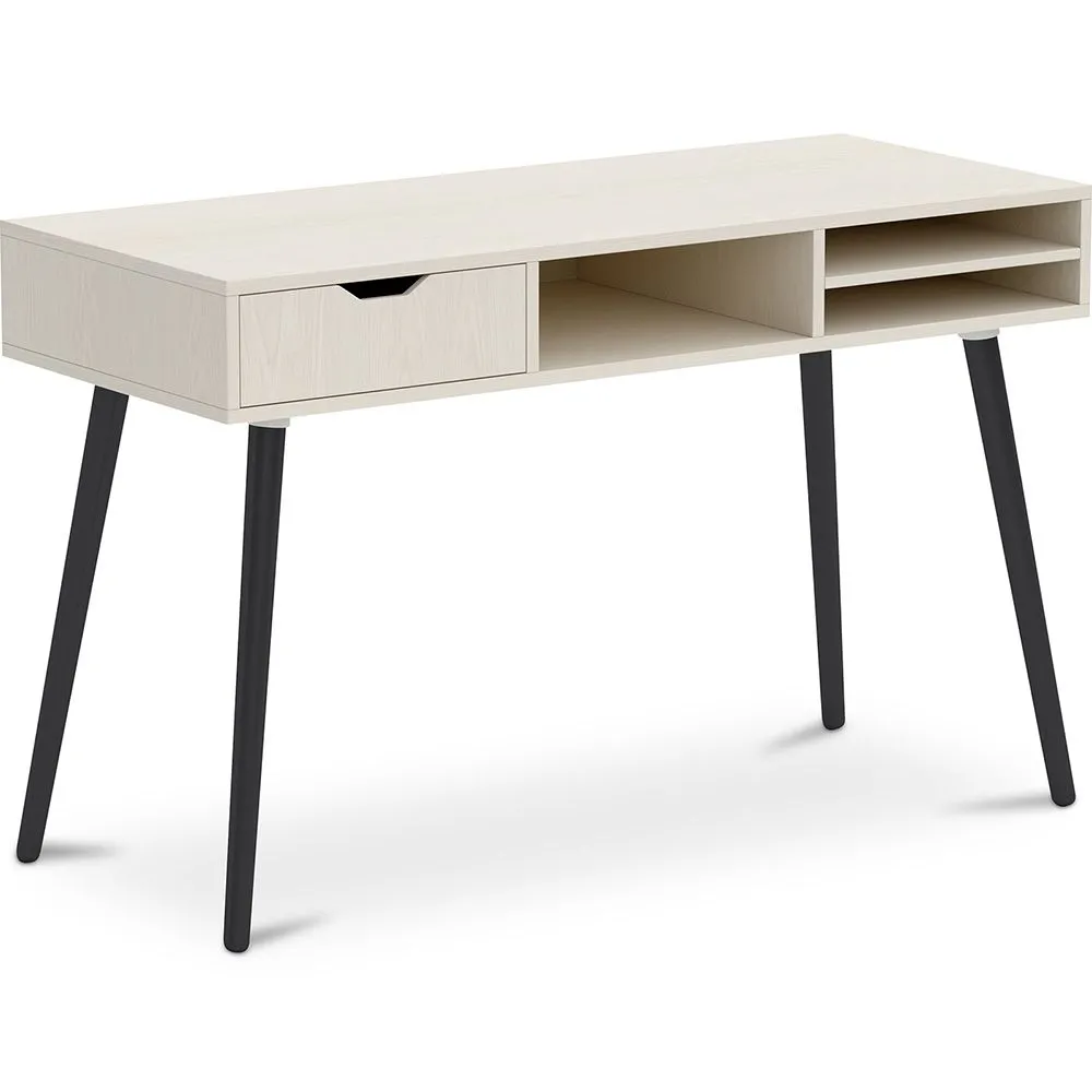 Mesa de Madeira com Gaveta - Design Escandinavo - Beckett image 8