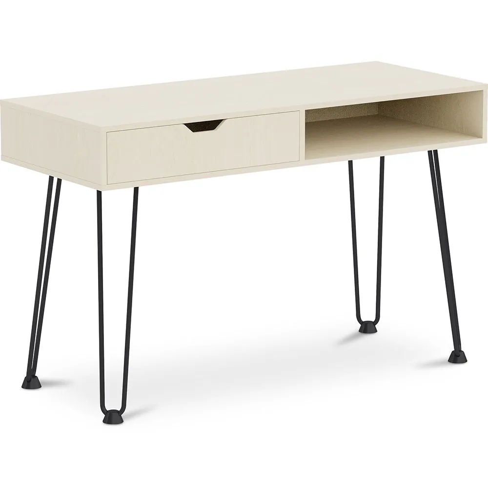 Mesa de Madeira com Gaveta - Design Escandinavo - Andor image 8