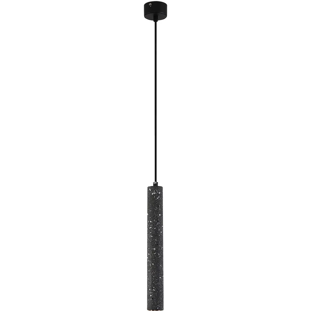 Lâmpada de Teto Tubo de Cimento - Luminária Pendente LED - 30cm - Aroc image 8