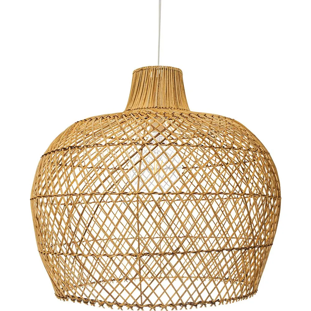  Luminária de Teto em Rattan - Luminária Pendente stile Boho Bali - Mai image 8