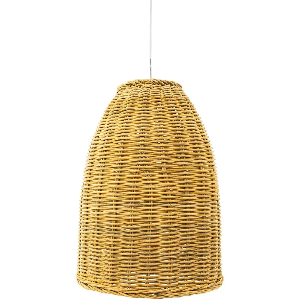 Luminária de teto de ratã - Luminária pendente de stile Boho Bali - Lie image 8