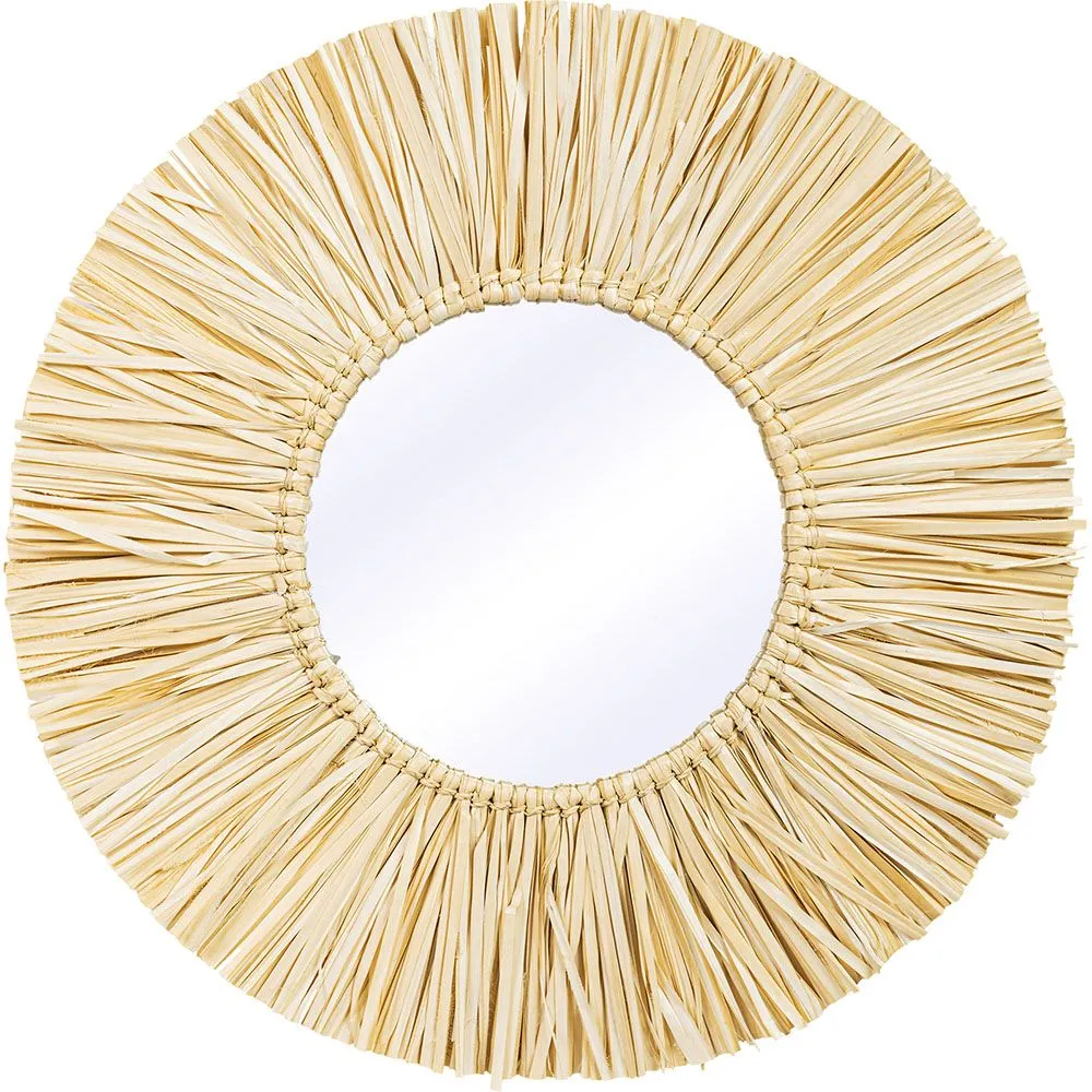  Espelho de Parede - Design Redondo Boho Bali (60 cm) - Grel image 8