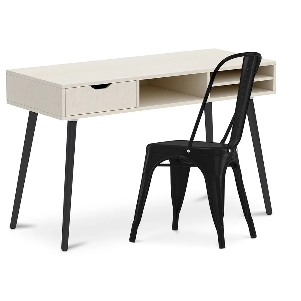 Mesa de Madeira - Design Escandinavo - Beckett + Cadeira de Jantar - Stylix image 8