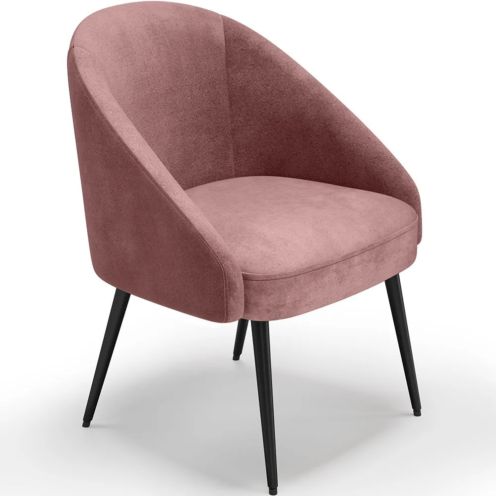 Cadeira de Design - Estofada em Veludo - Wasda image 8